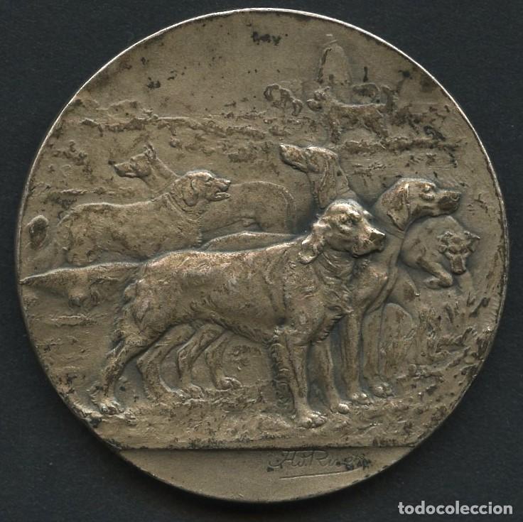 Medaglie tematiche: MEDALLA, FOMENTO DE LA RAZAS CANINAS, RABAT, 1935