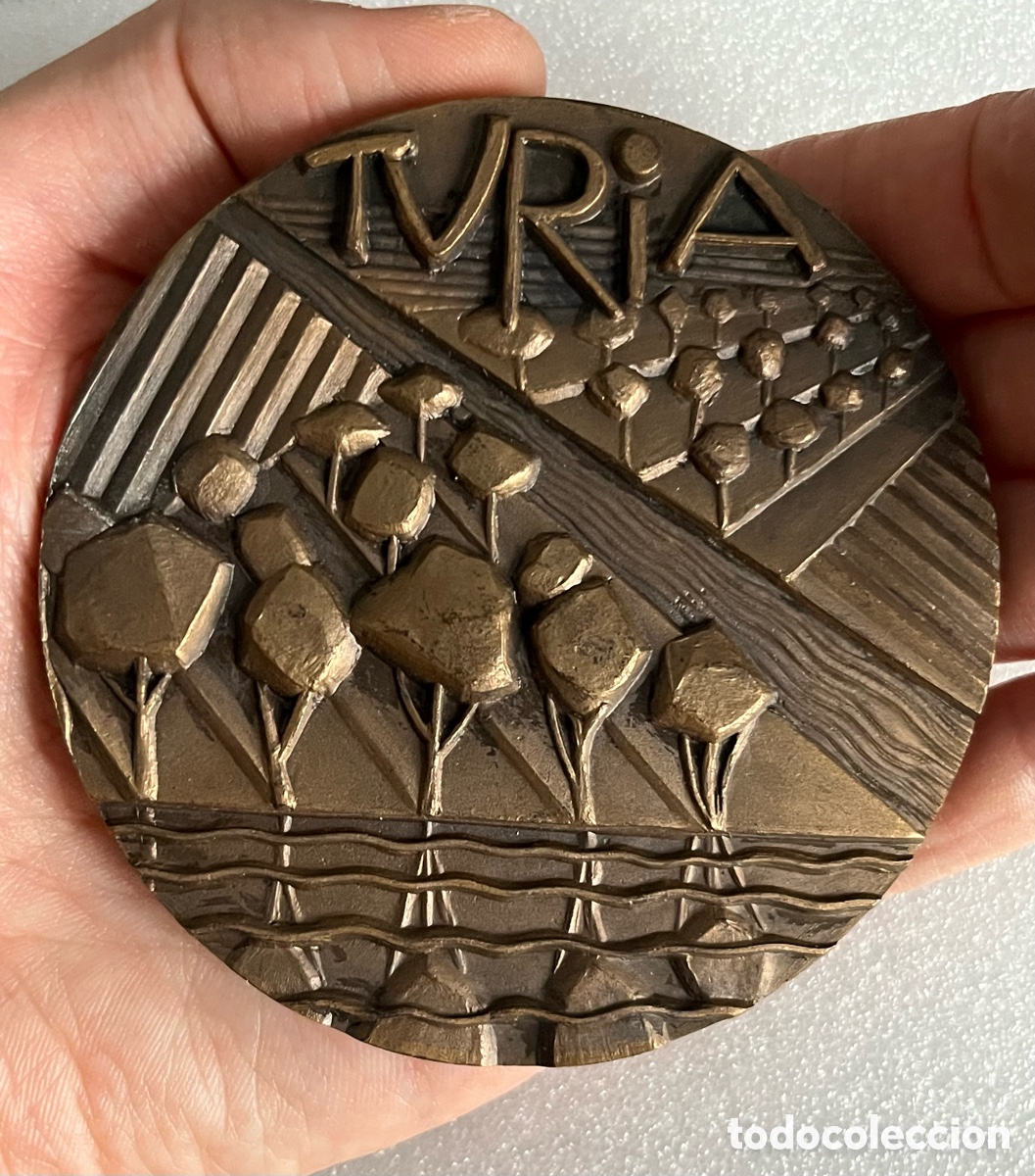 Medallas tem&aacute;ticas: Medalla de la FNMT r&iacute;o Turia - Foto 2