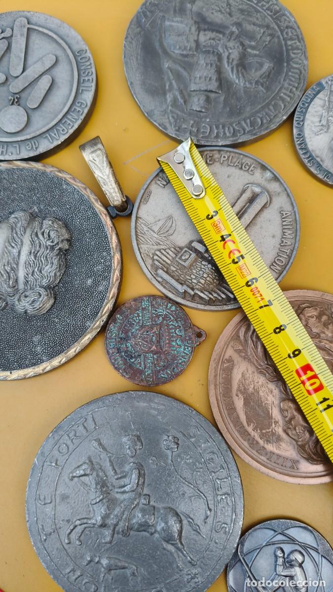 Medallas tem&aacute;ticas: Lot de m&eacute;daille bronze diff&eacute;rentes - Foto 22