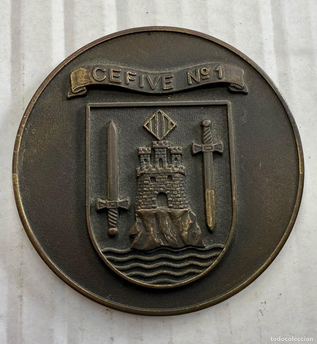 Medallas tem&aacute;ticas: CEFIVE N&ordm; 1 MEDALLA-1894 - Foto 1