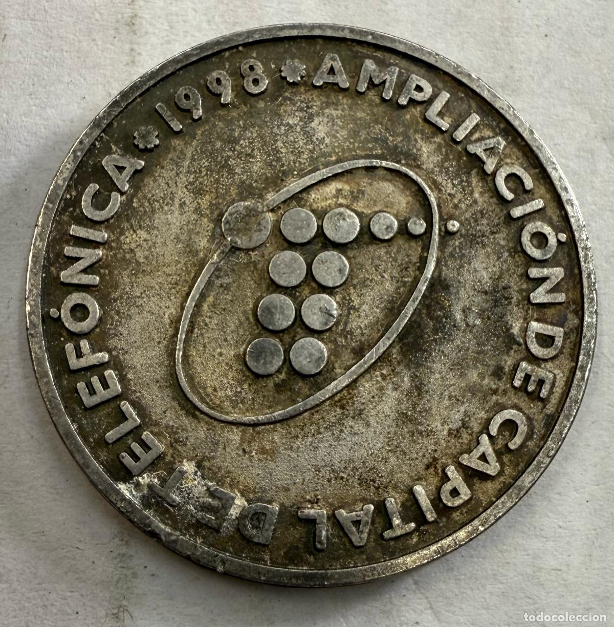 Medallas tem&aacute;ticas: TELEF&Oacute;NICA 1998 MEDALLA-1922 - Foto 1