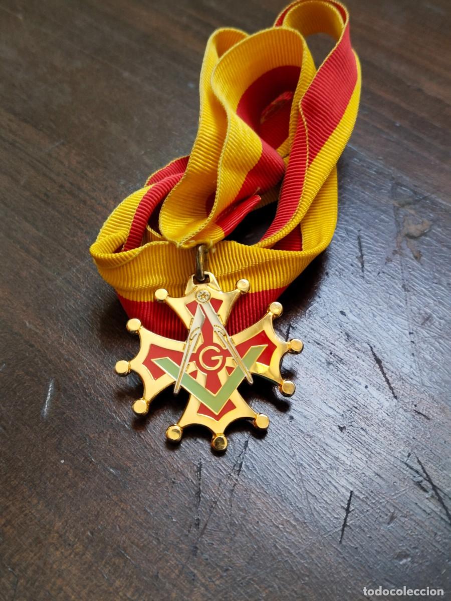 Medallas tem&aacute;ticas: Medalla mas&oacute;nica. Ver. - Foto 1