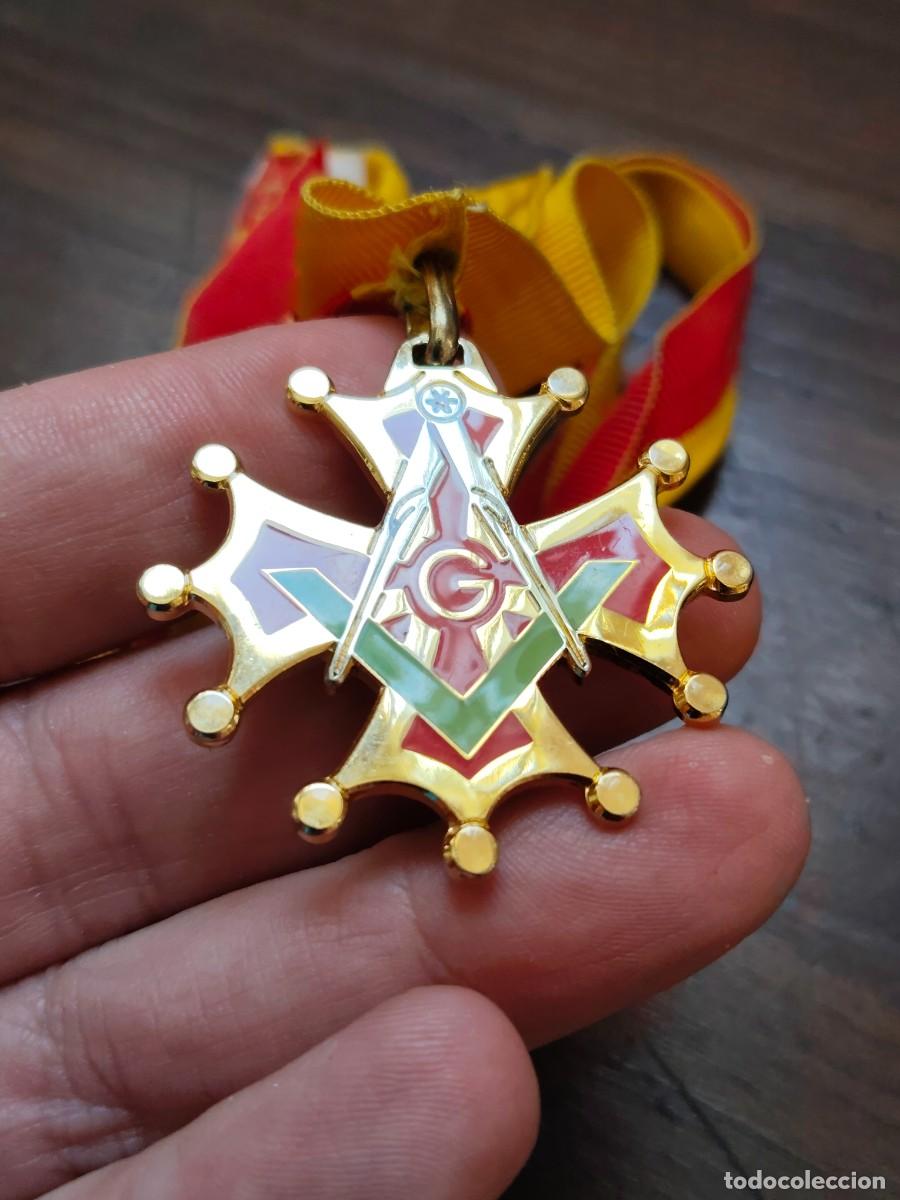 Medallas tem&aacute;ticas: Medalla mas&oacute;nica. Ver. - Foto 3