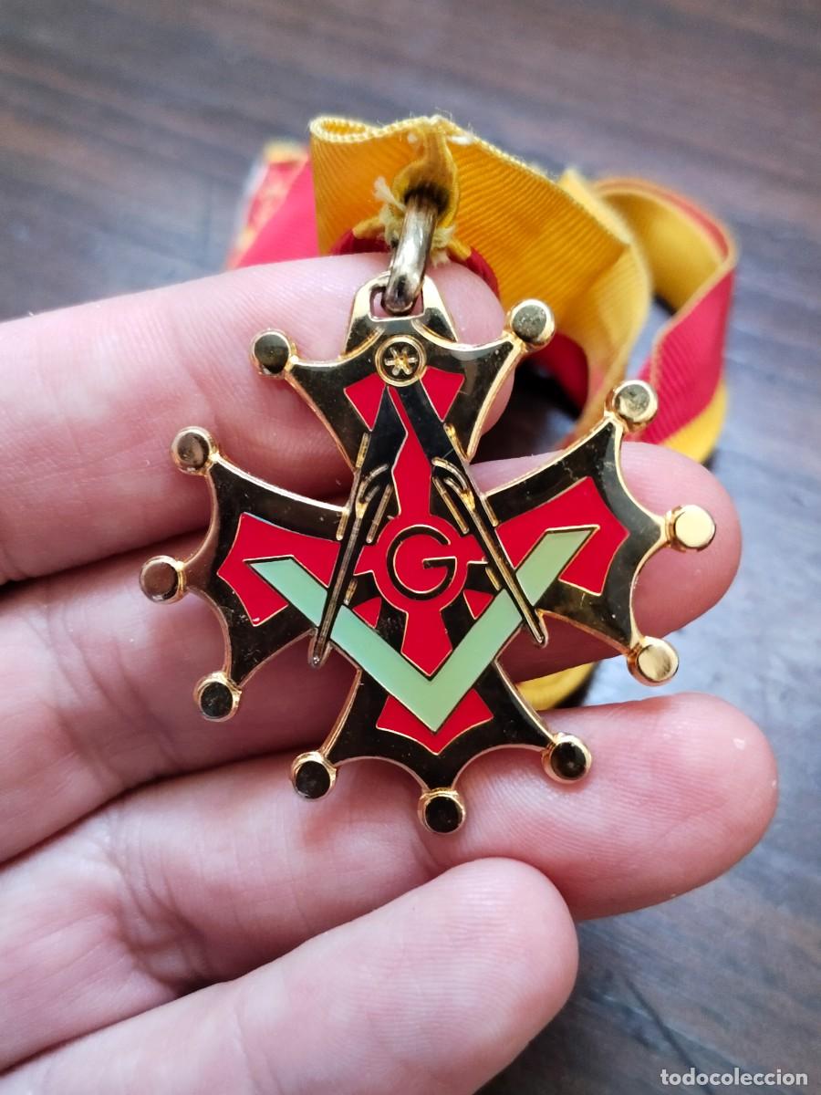 Medallas tem&aacute;ticas: Medalla mas&oacute;nica. Ver. - Foto 4