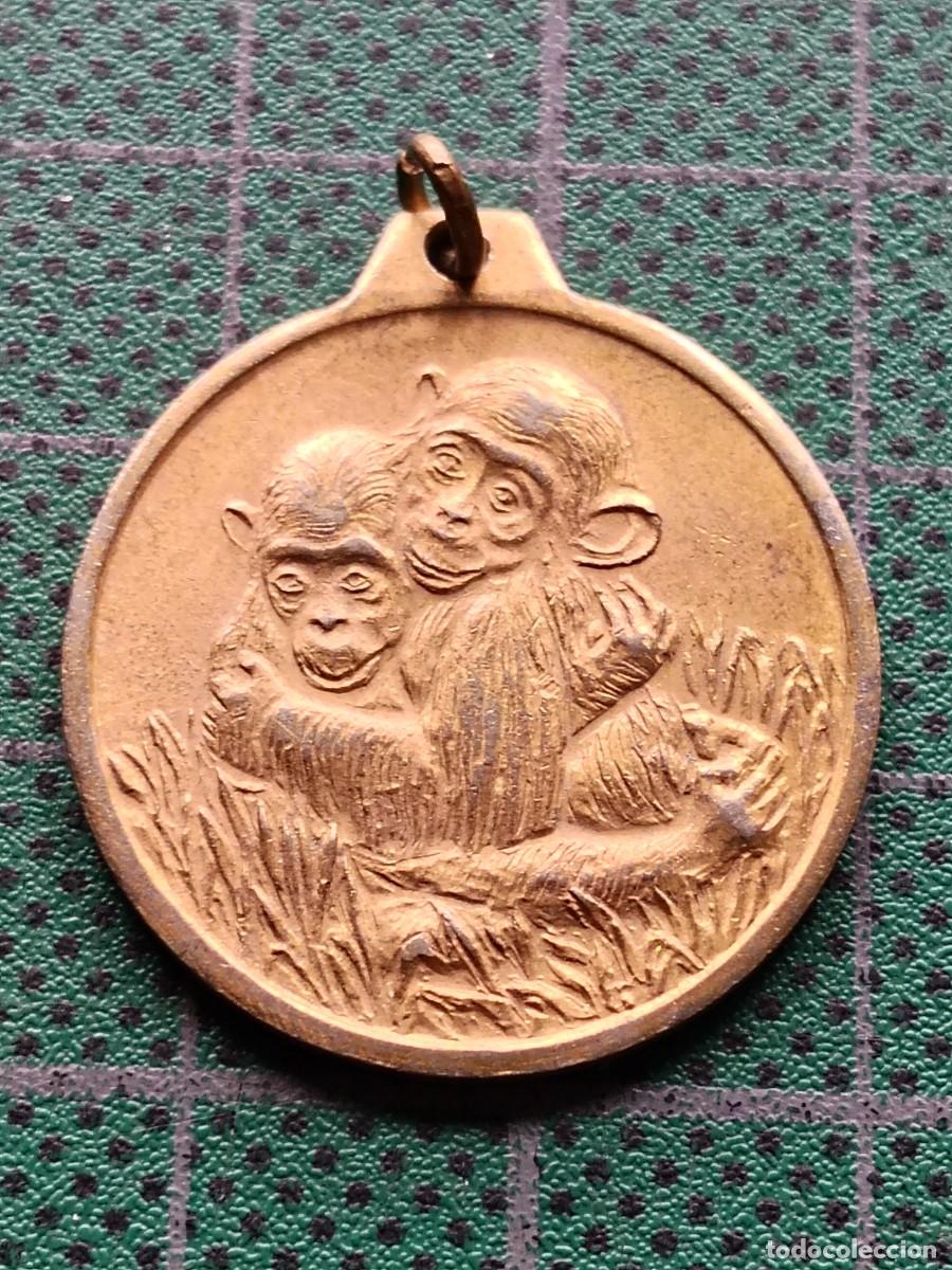 Medallas tem&aacute;ticas: MEDALLA: FORTUNA - CHIMPANCES - Foto 1