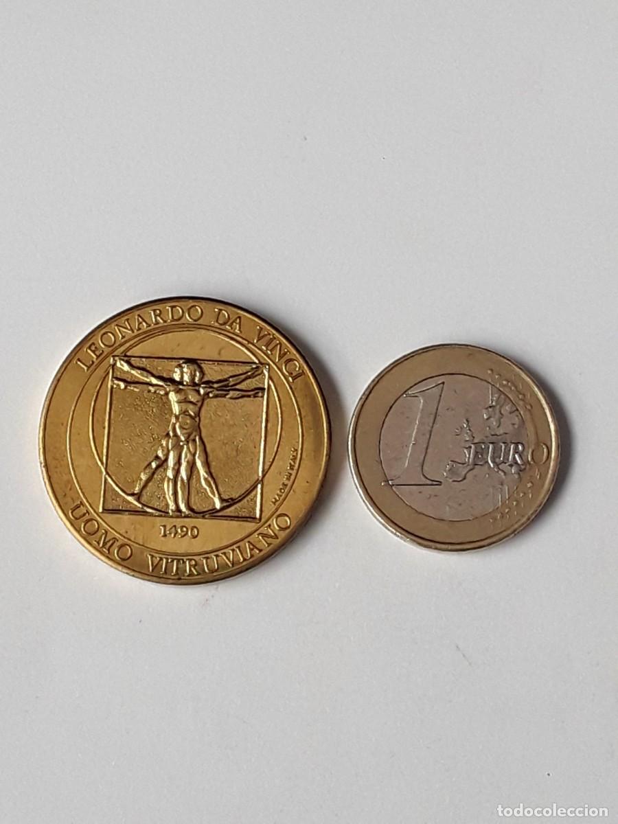 Medallas tem&aacute;ticas: MEDALLA LEONARDO DA VINCI. NUEVA - Foto 2