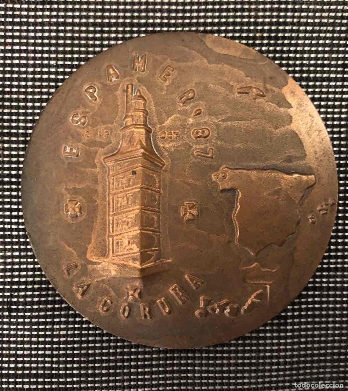 Medallas tem&aacute;ticas: MEDALLA ESPAMER 87 LA CORU&Ntilde;A - Foto 1