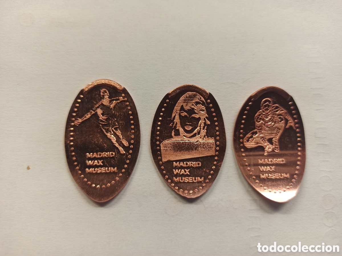 Medallas tem&aacute;ticas: Madrid M-140 Museo de Cera 3 - Foto 1