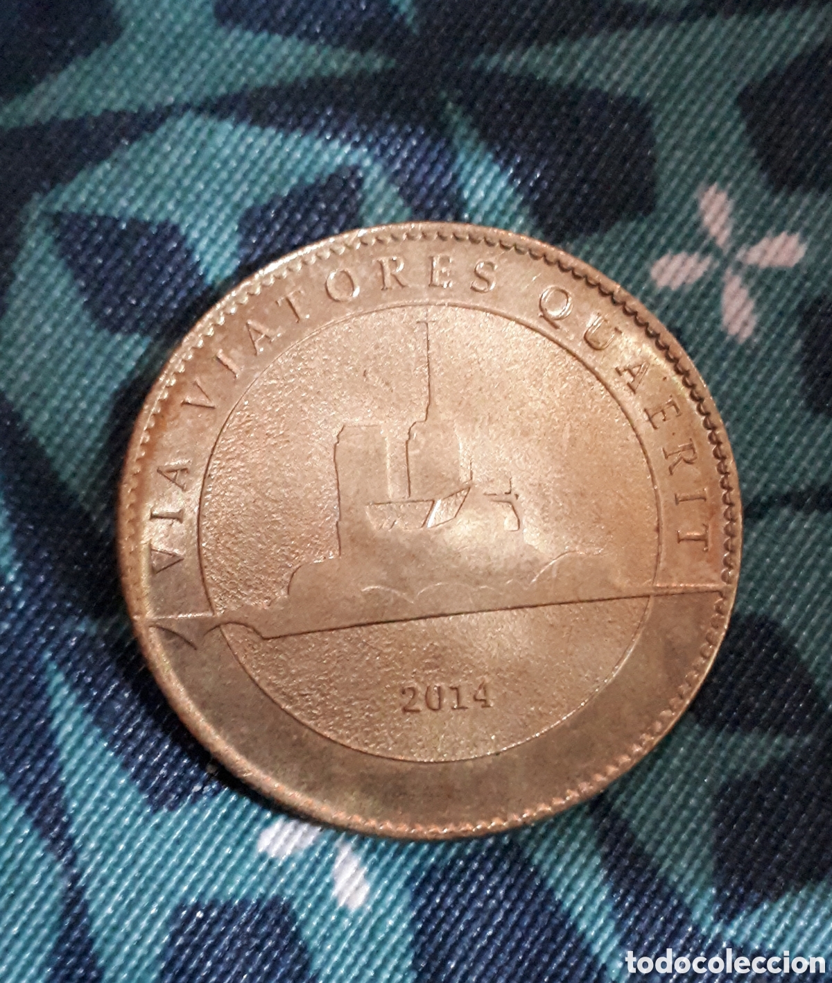 Medallas tem&aacute;ticas: Medalla Notre Dame de Paris 2014 - Foto 2