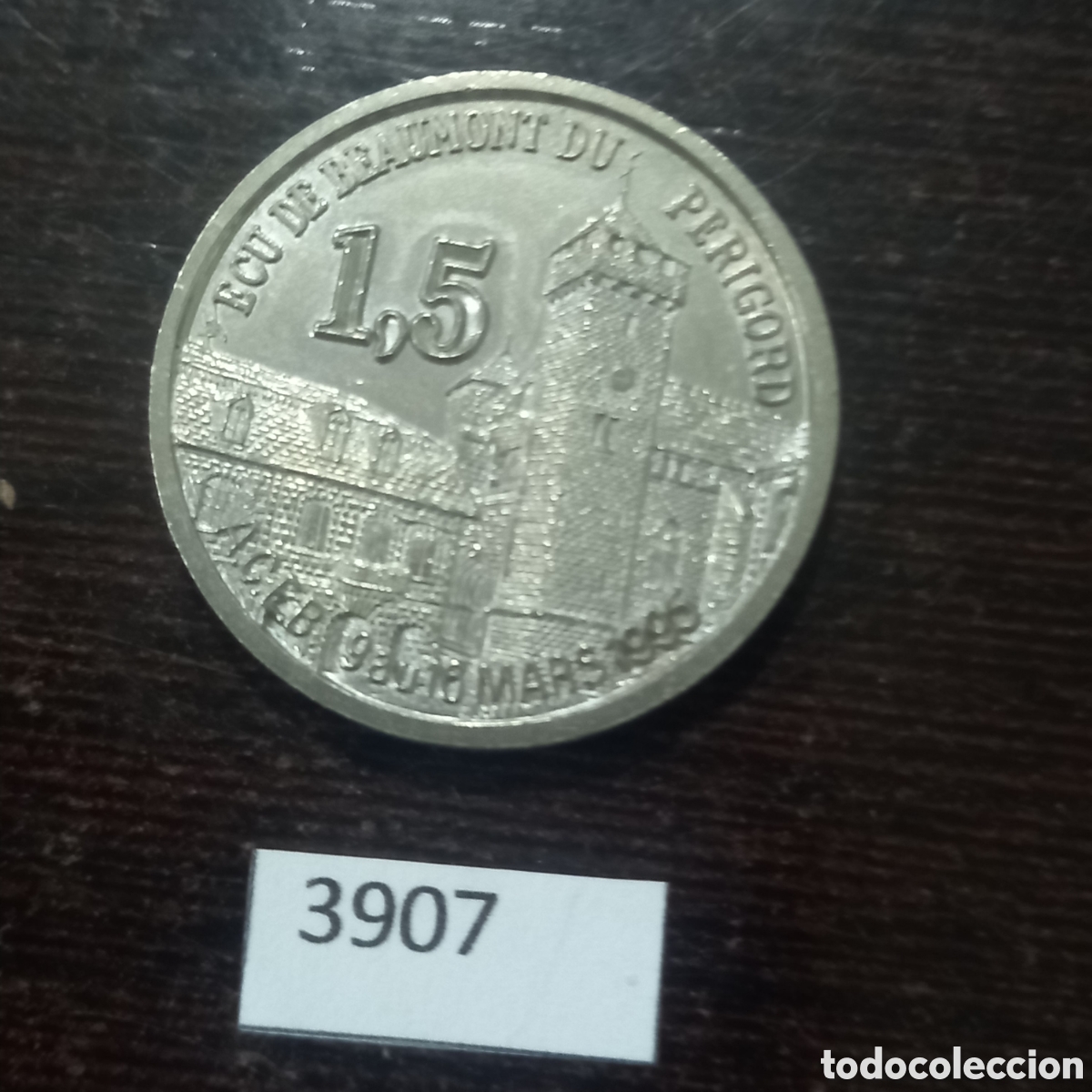 Medallas tem&aacute;ticas: Francia medalla amigos numismatica 1995 - Foto 2