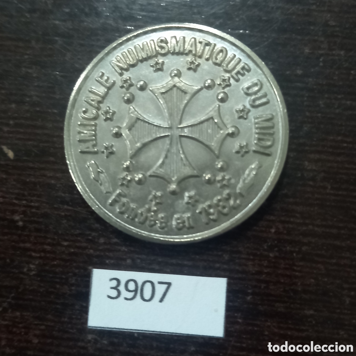 Medallas tem&aacute;ticas: Francia medalla amigos numismatica 1995 - Foto 1