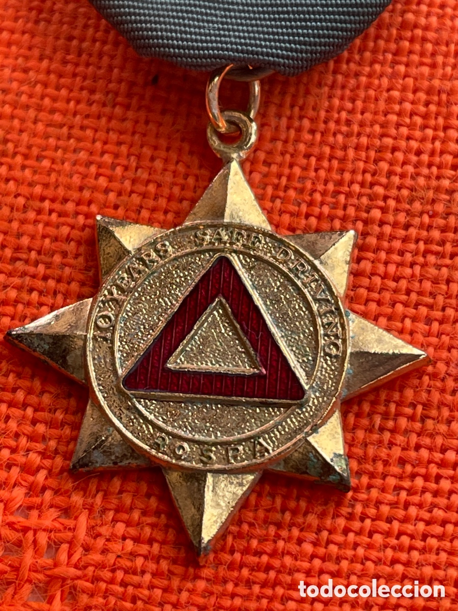 Medallas tem&aacute;ticas: ROSPA Medal-Safe Driving 1973-76 - Foto 2