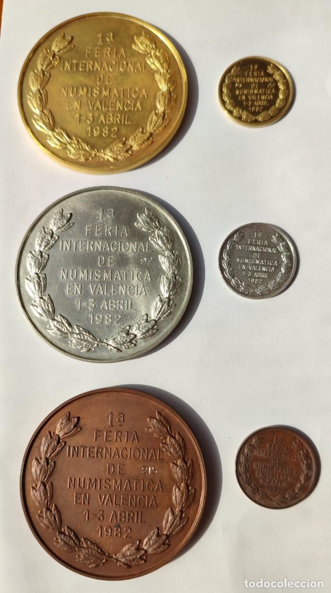 Medallas tem&aacute;ticas: MEDALLAS 5&ordm; CENTENARIO LONJA DE VALENCIA - Foto 1