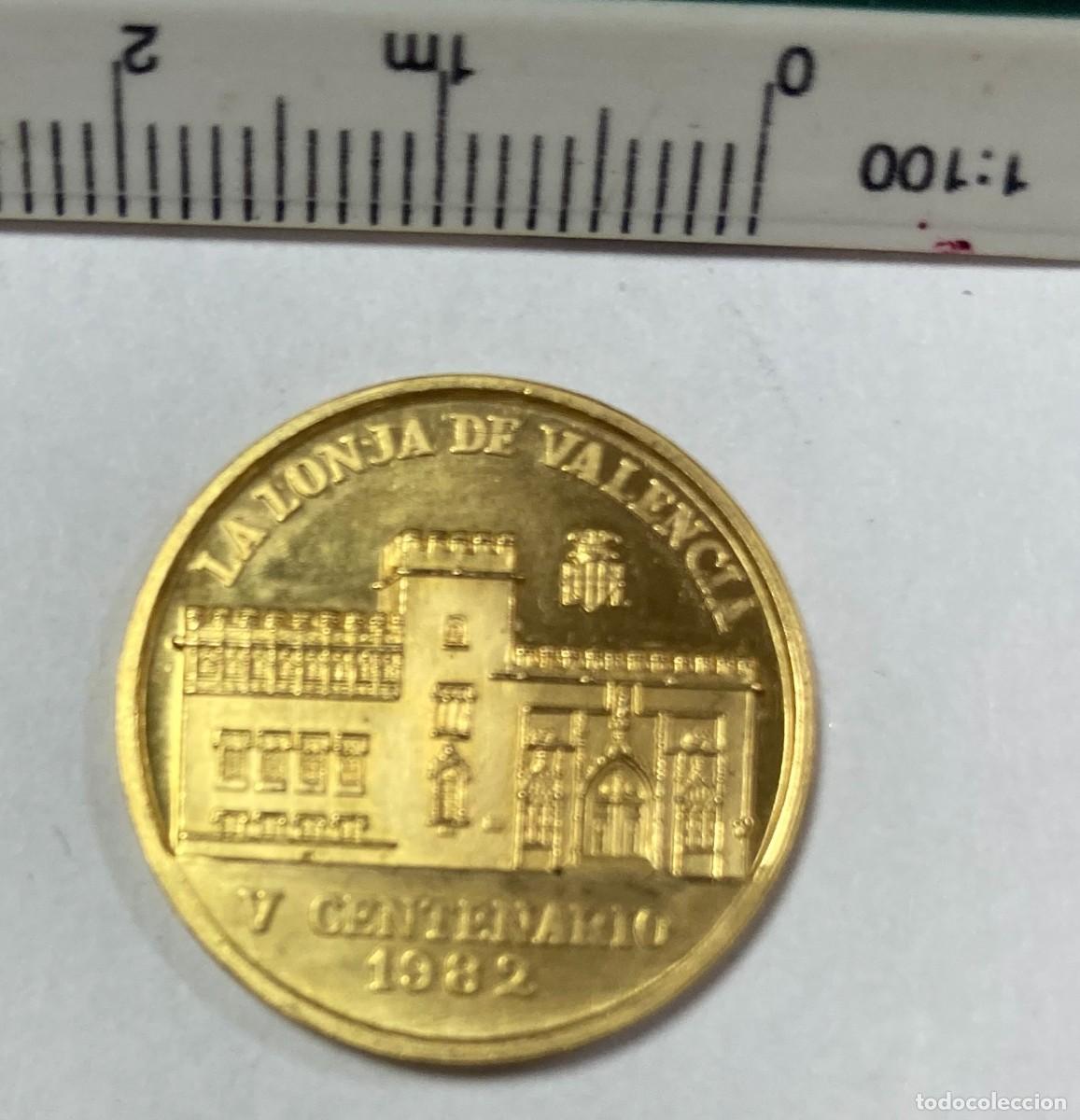Medallas tem&aacute;ticas: MEDALLAS 5&ordm; CENTENARIO LONJA DE VALENCIA - Foto 10