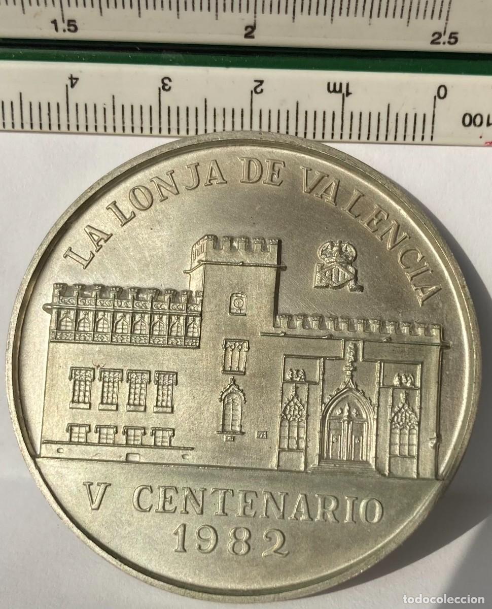 Medallas tem&aacute;ticas: MEDALLAS 5&ordm; CENTENARIO LONJA DE VALENCIA - Foto 11