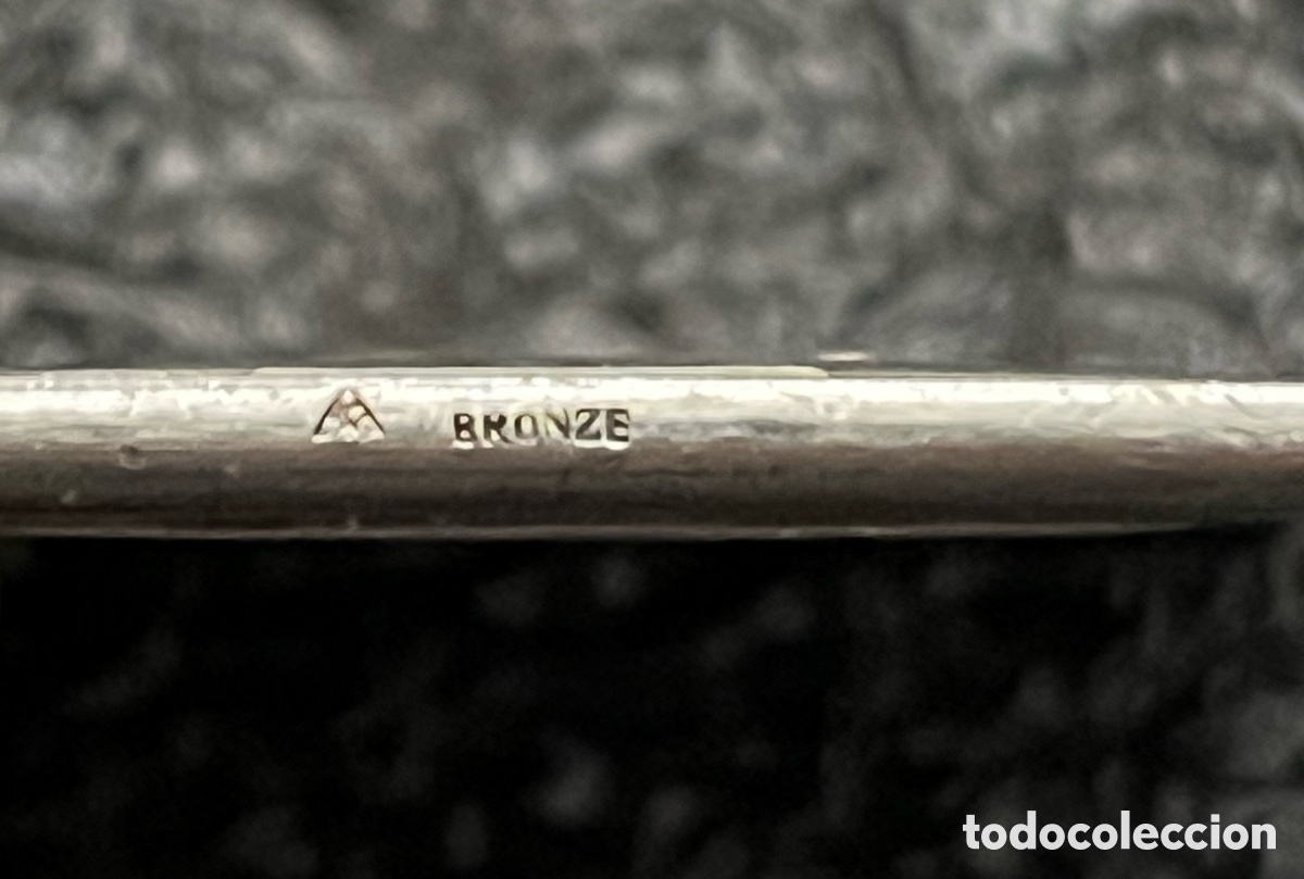 Medallas tem&aacute;ticas: Medalla de bronce rectangular - Esgrima - Foto 3