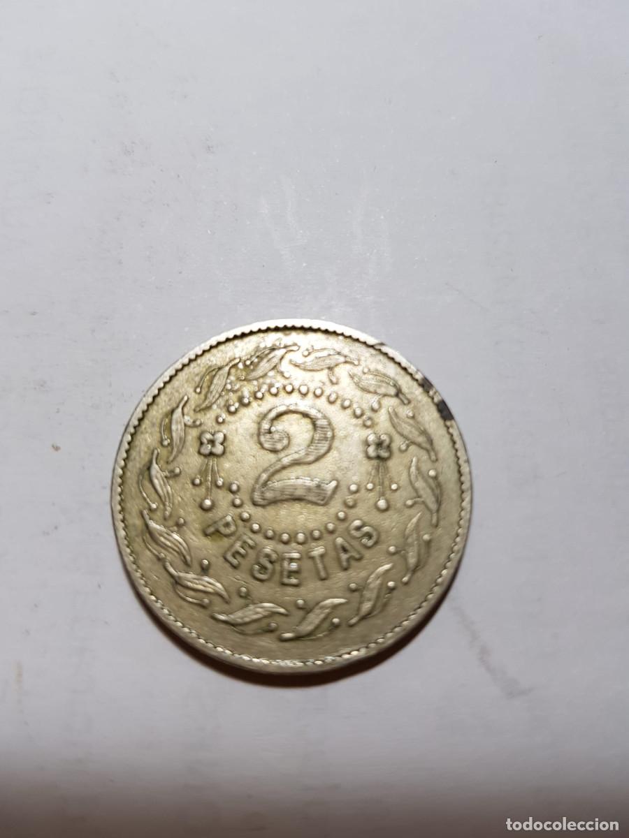 Medallas tem&aacute;ticas: JETON-ESPA&Ntilde;A-2 PESETAS - Foto 1