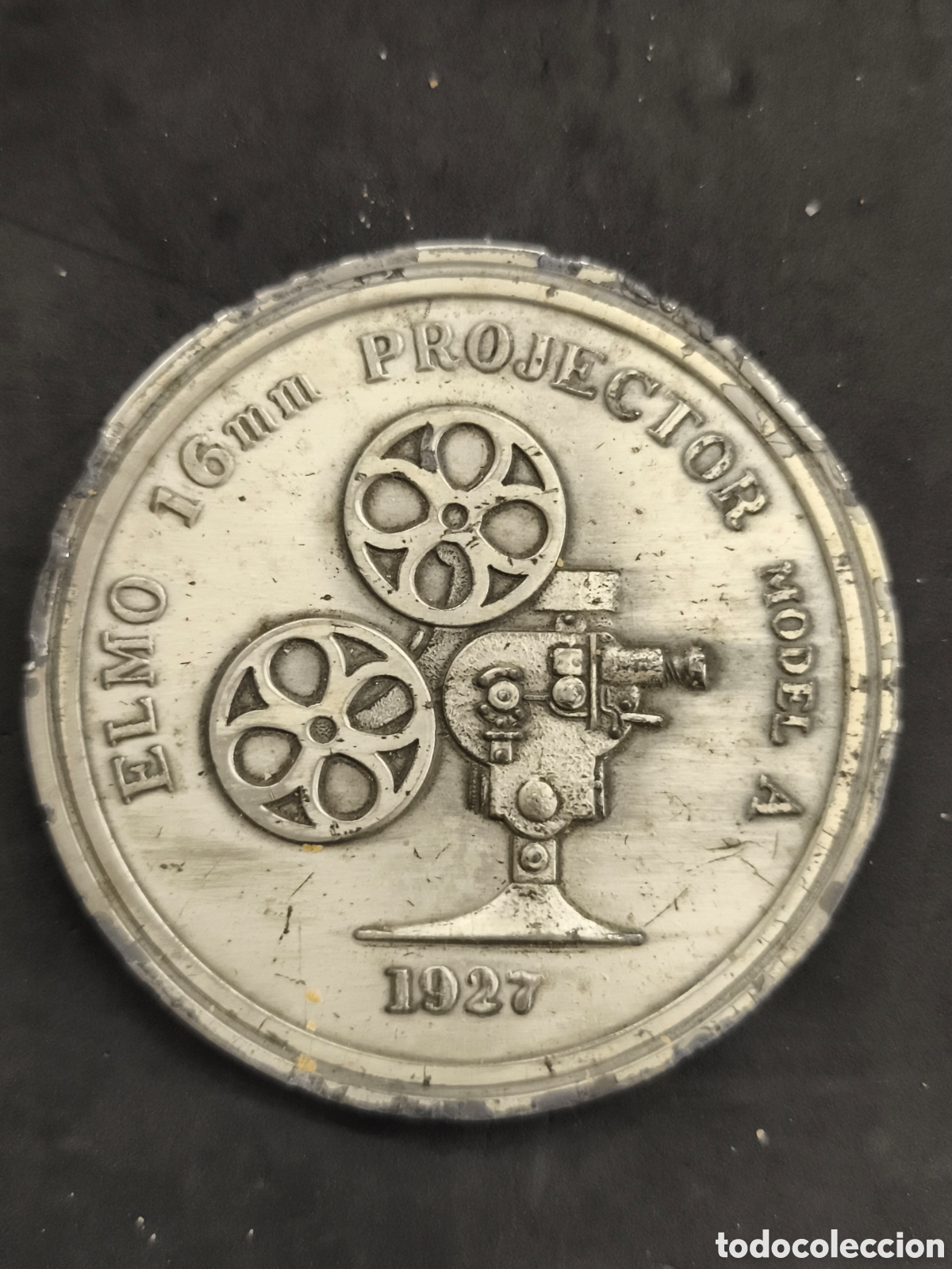 Medallas tem&aacute;ticas: Medalla Elmo protector Model A 1927, 8cm di&aacute;metro - Foto 1