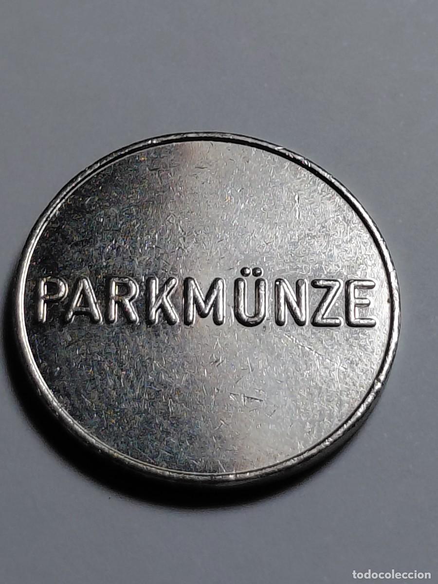 Medallas tem&aacute;ticas: FICHA - MEDALLA - TOKEN # 1 # PARKM&Uuml;NZE - Foto 2