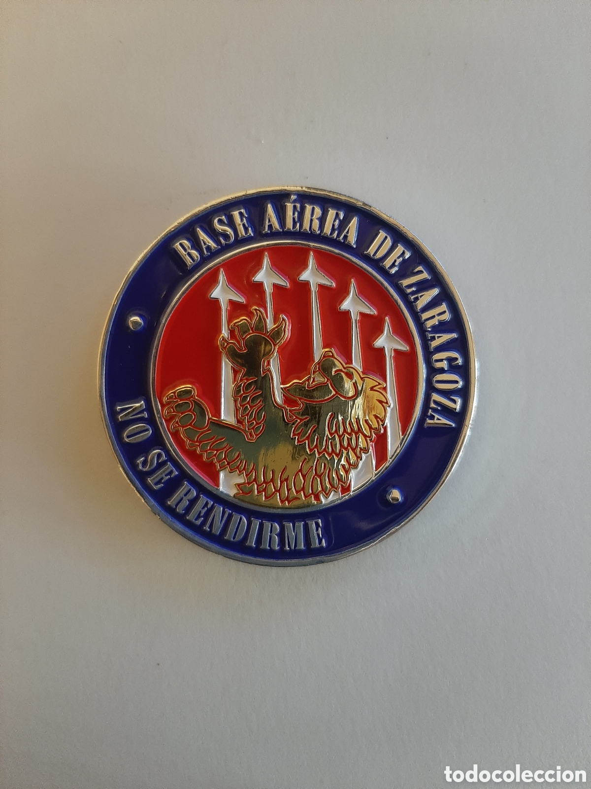 Medallas tem&aacute;ticas: MEDALLA BASE AEREA DE ZARAGOZA - Foto 2