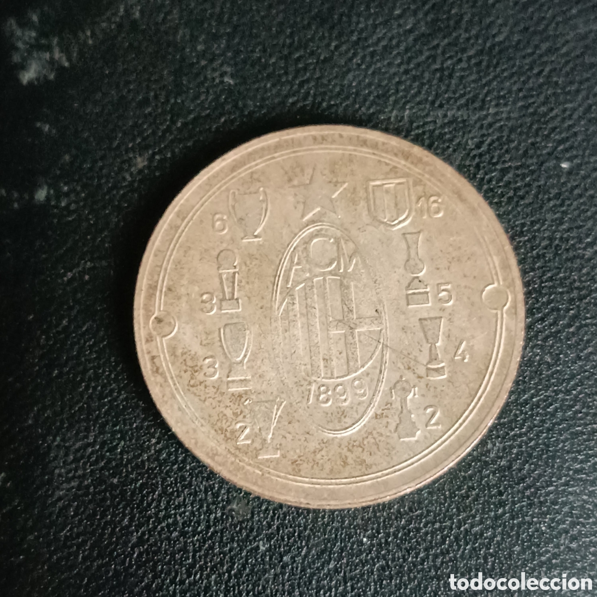 Medallas tem&aacute;ticas: Moneda A.C. Milan copa Italia 2002/2003 - Foto 2