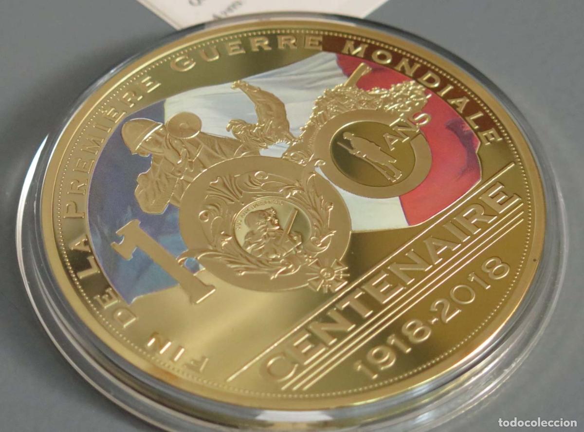 Medallas tem&aacute;ticas: MEDALLA. CENTENAIRE 1918 - 2018 - Foto 3