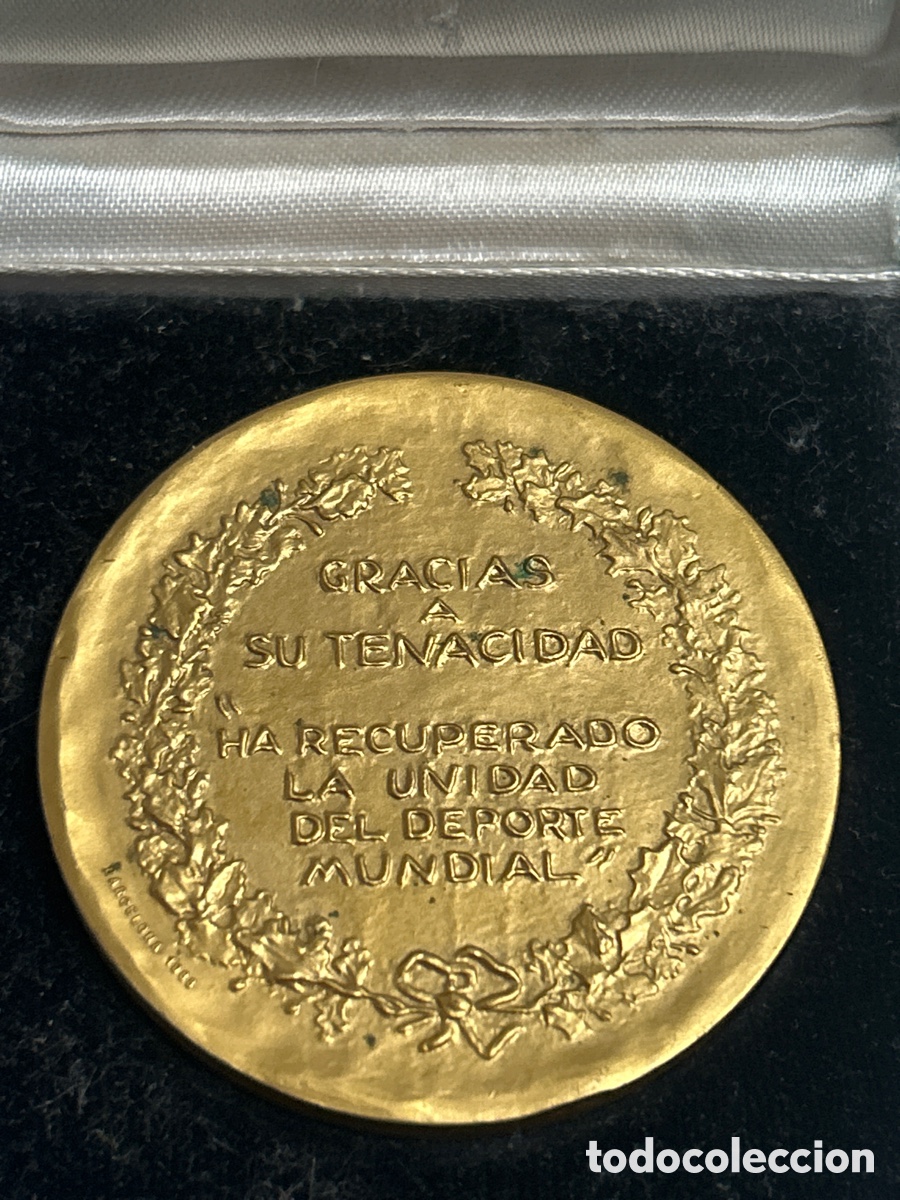Medallas tem&aacute;ticas: Medalla Juan Antonio Samaranch - Foto 4