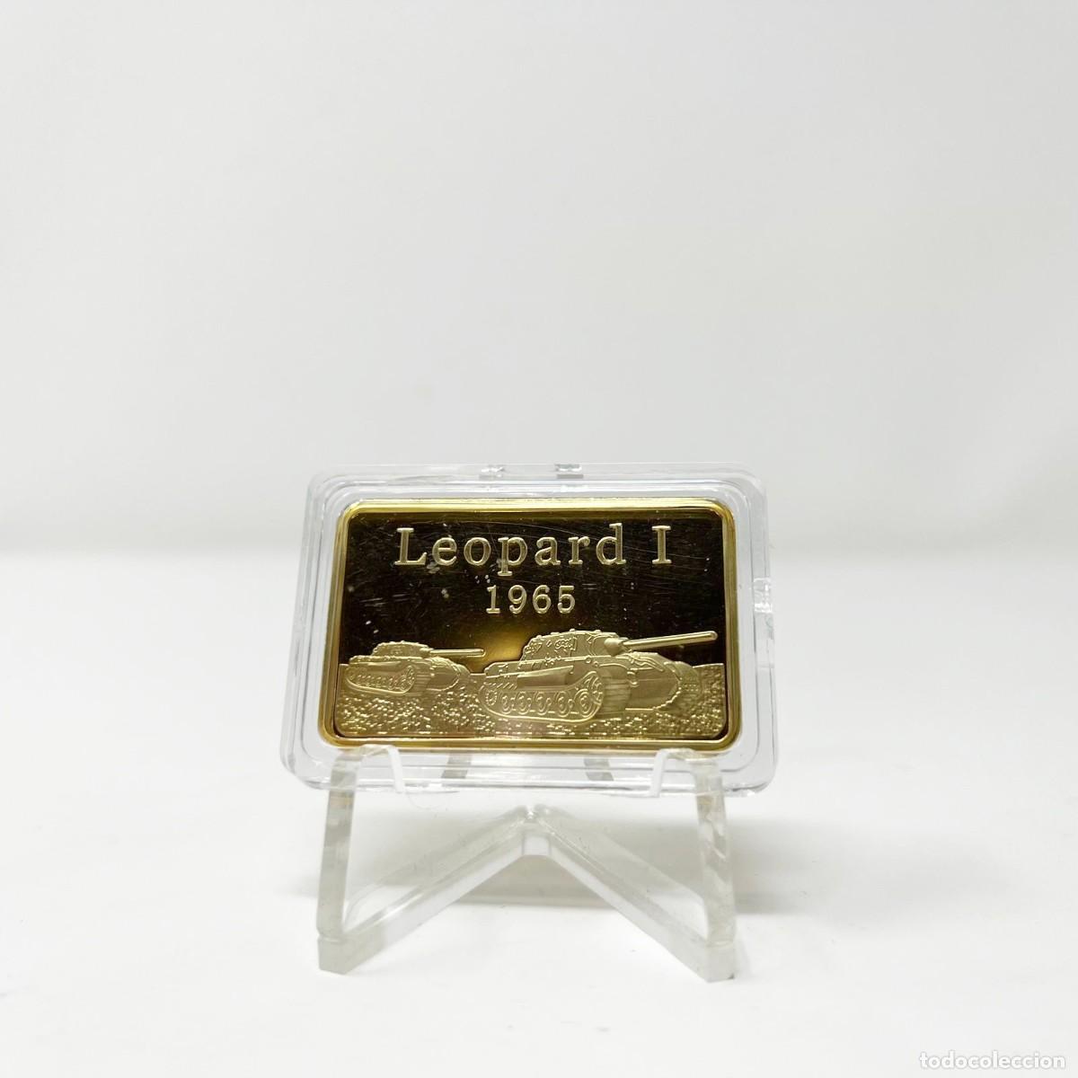 Medallas tem&aacute;ticas: Set 4 Lingotes Conmemorativos Ej&eacute;rcito Alem&aacute;n - Foto 11