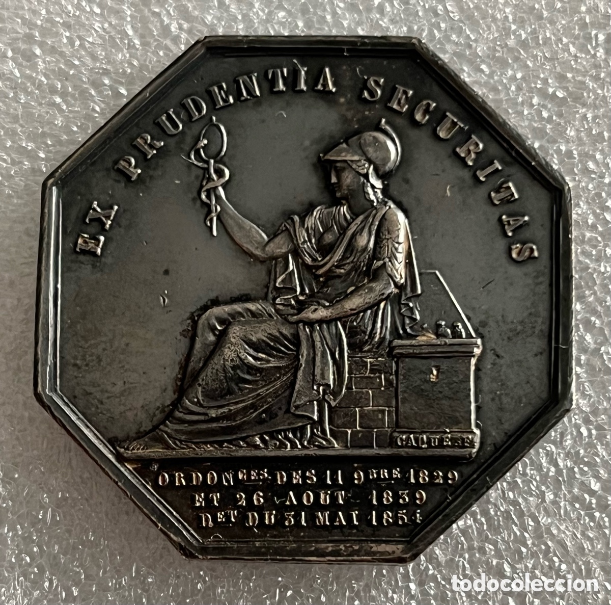 Medallas tem&aacute;ticas: Medalla de plata - Punz&oacute;n Argent - Foto 1