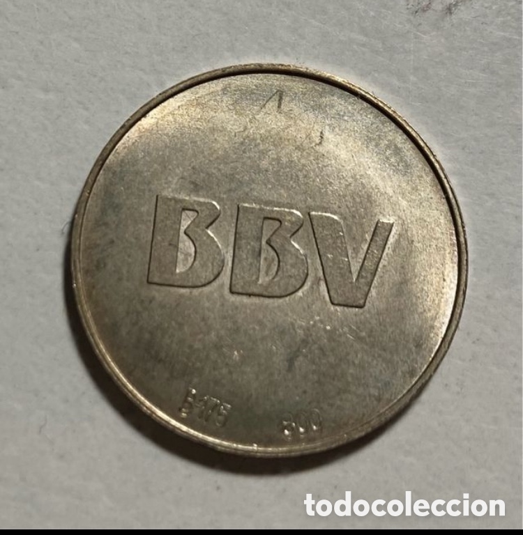 Medallas tem&aacute;ticas: Ficha Catedral de Le&oacute;n BBVA. Plata 0,800 - Foto 2