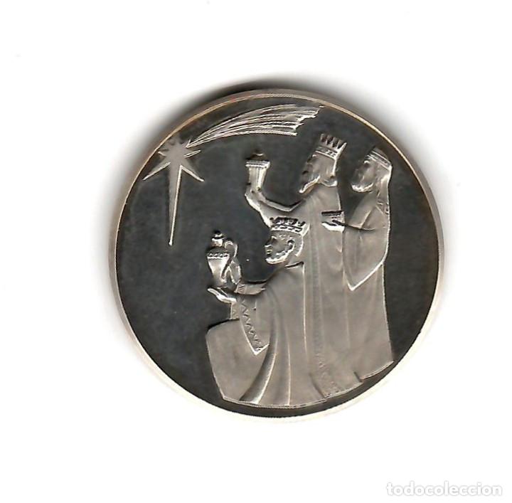 Medallas tem&aacute;ticas: MEDALLA PLATA REYES MAGOS - Foto 2