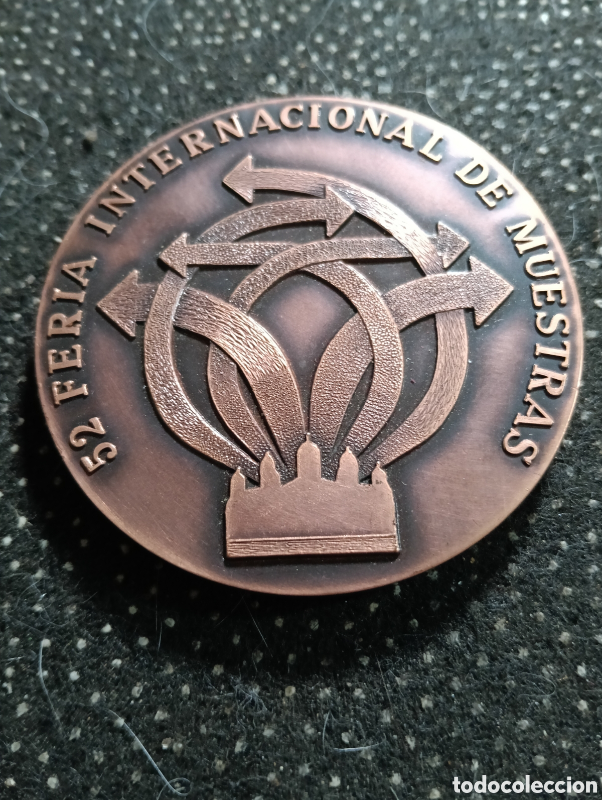 Medalhas tem&aacute;ticas: 52 Feria Internacional de Muestras, del 1 al 10 de Juny de 1984 Fira de Barcelona