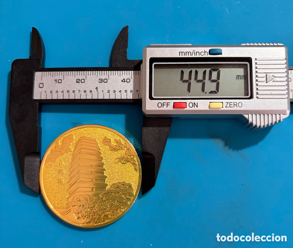 Medallas tem&aacute;ticas: Colecci&oacute;n. Pieza moneda Beijing- China - Foto 4