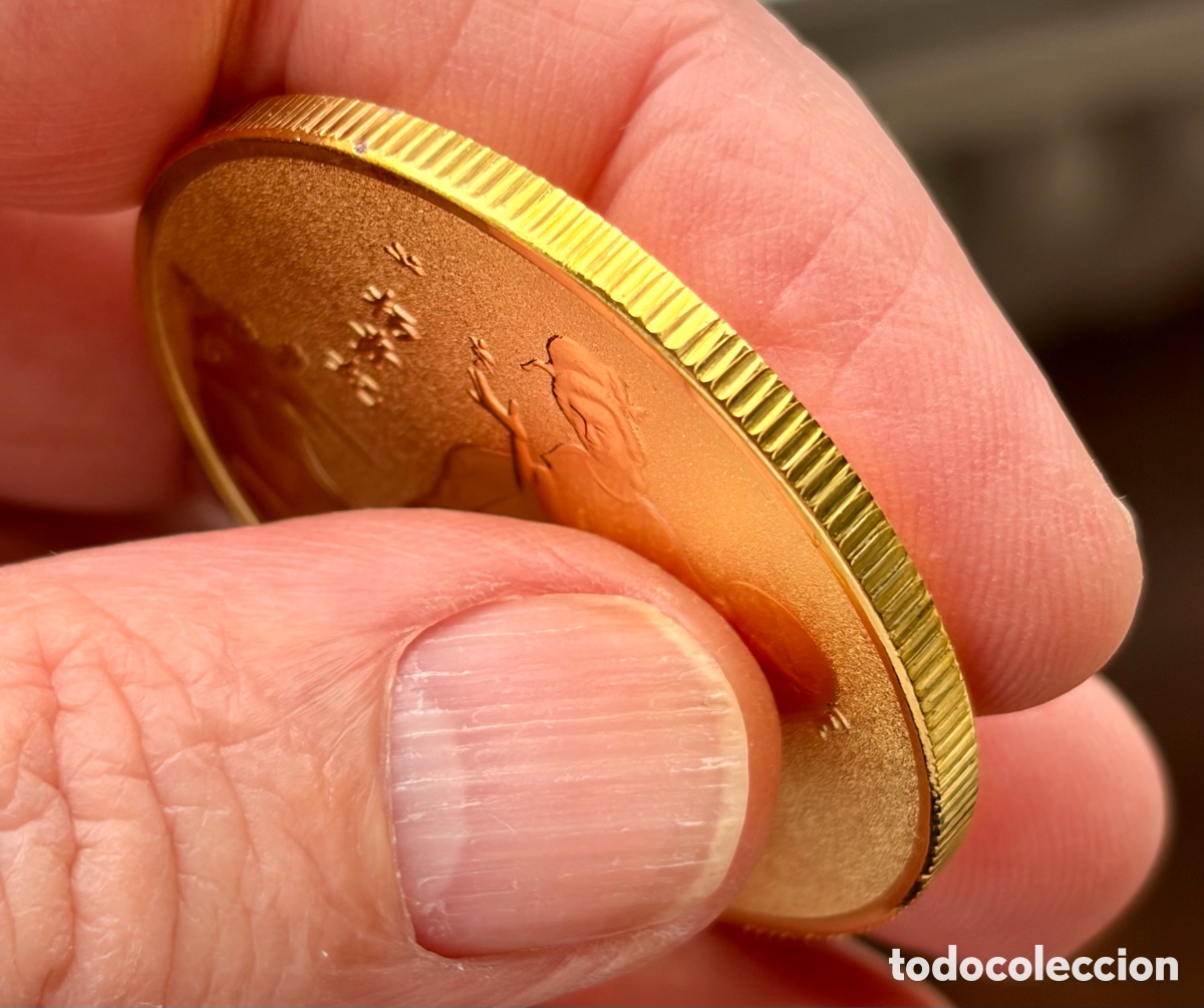Medallas tem&aacute;ticas: Colecci&oacute;n. Pieza moneda Beijing - China - Foto 3