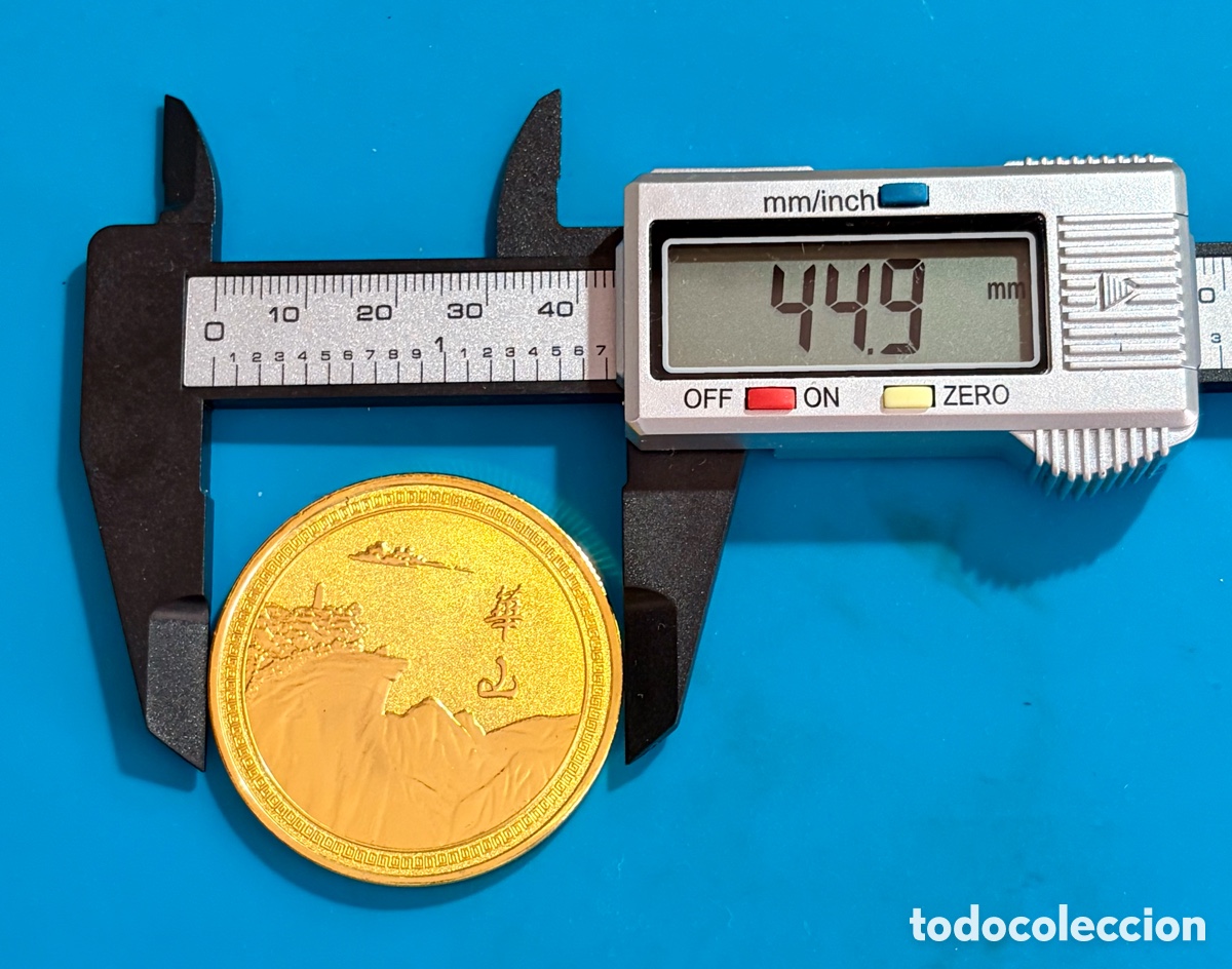 Medallas tem&aacute;ticas: Colecci&oacute;n. Pieza moneda Beijing China. - Foto 4