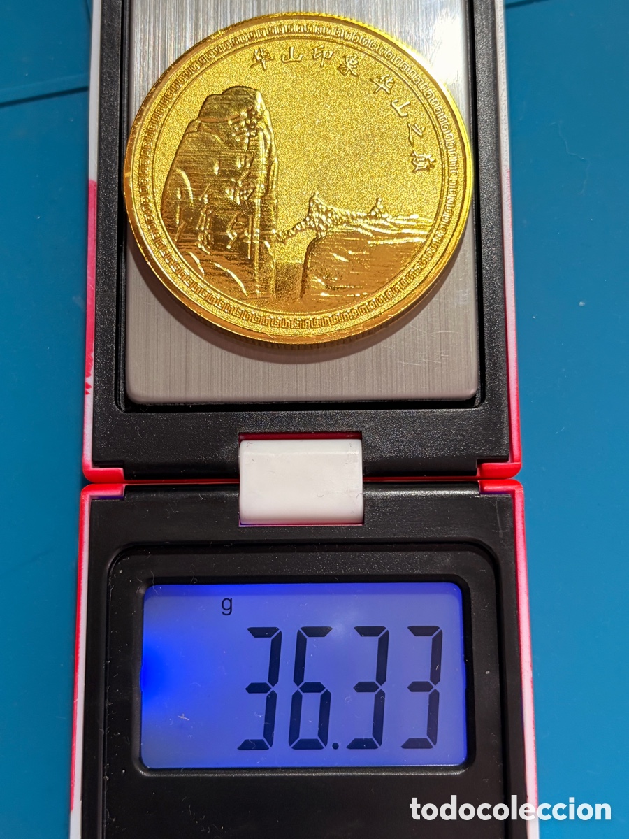 Medallas tem&aacute;ticas: Colecci&oacute;n. Pieza moneda Beijing China. - Foto 5