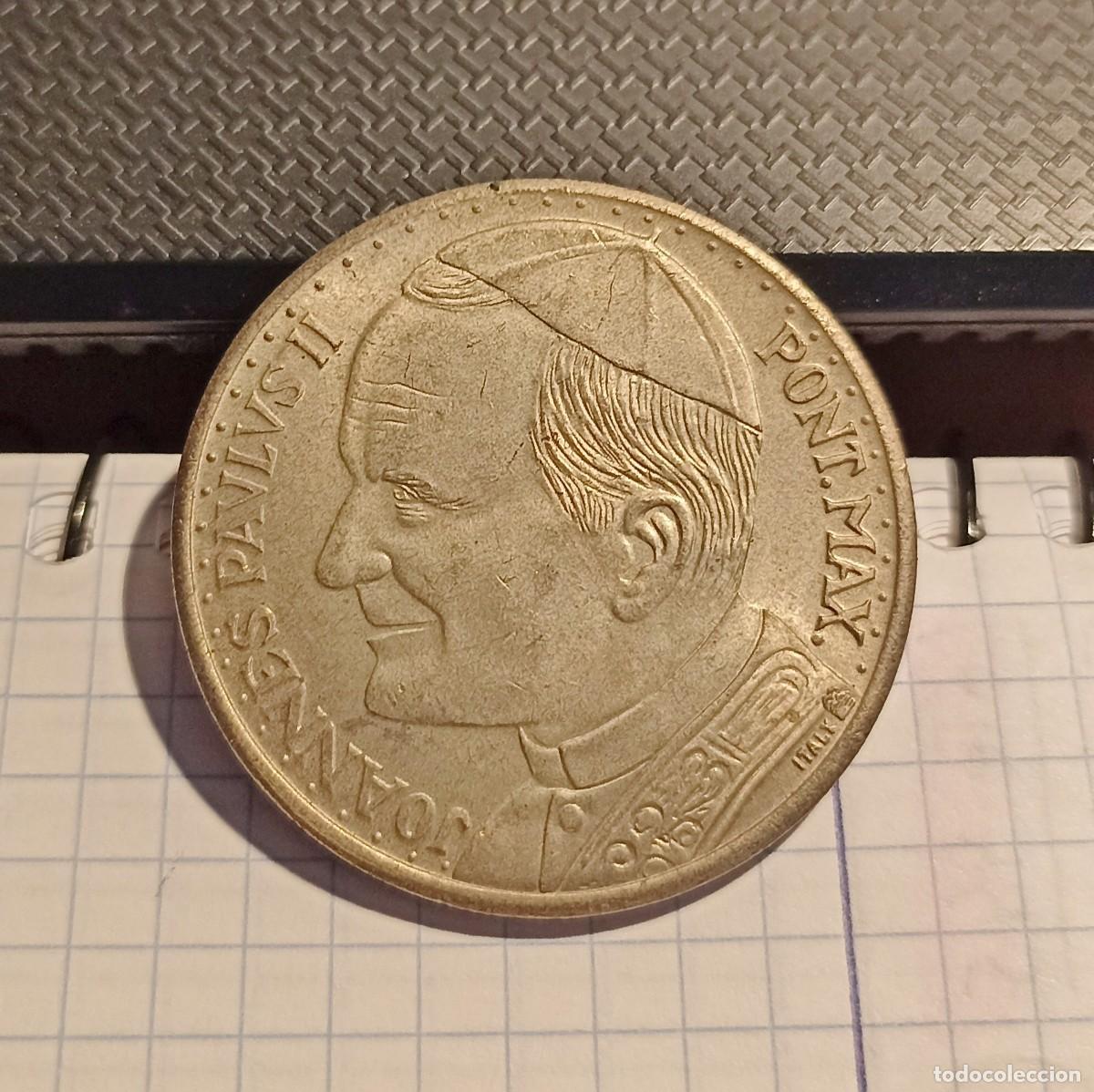 Medallas tem&aacute;ticas: MEDALLA JUAN PABLO II - VIAJE DEL PAPA A ESPA&Ntilde;A