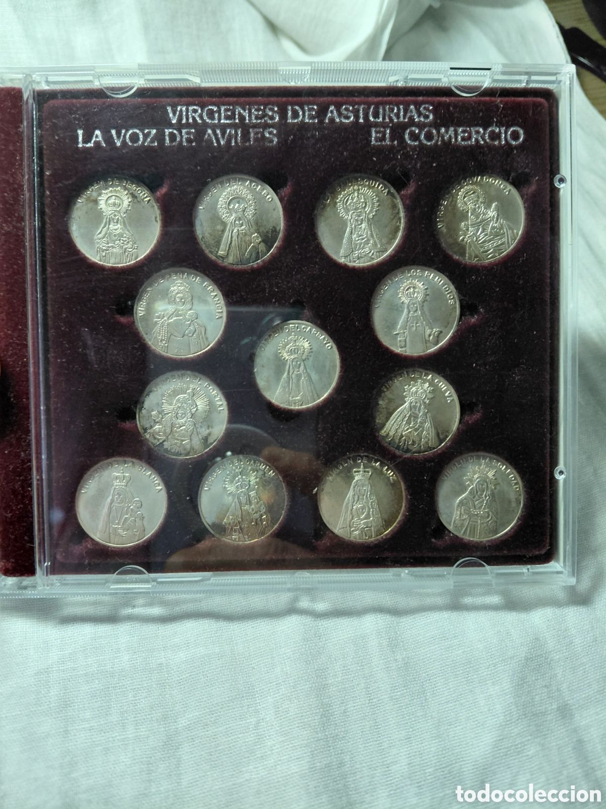 Medallas tem&aacute;ticas: MEDALLAS ASTURIANAS DE LA VIRGEN.13 ARRAS ASTURIANAS.PLATA 1&ordf; LEY