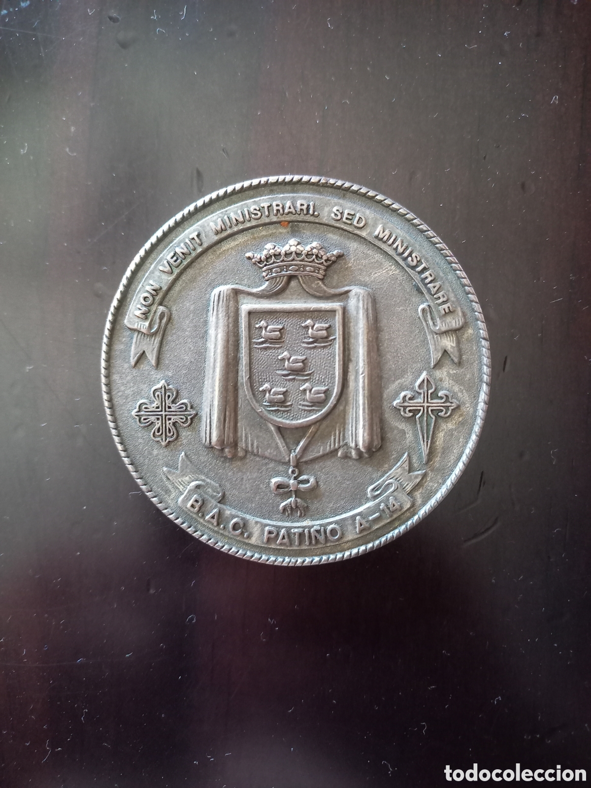 Medallas tem&aacute;ticas: Medalla operaci&oacute;n Libertad Durarera a&ntilde;o 2003. BAC Pati&ntilde;o. Armada. Marina. Barco. Buque. Naval