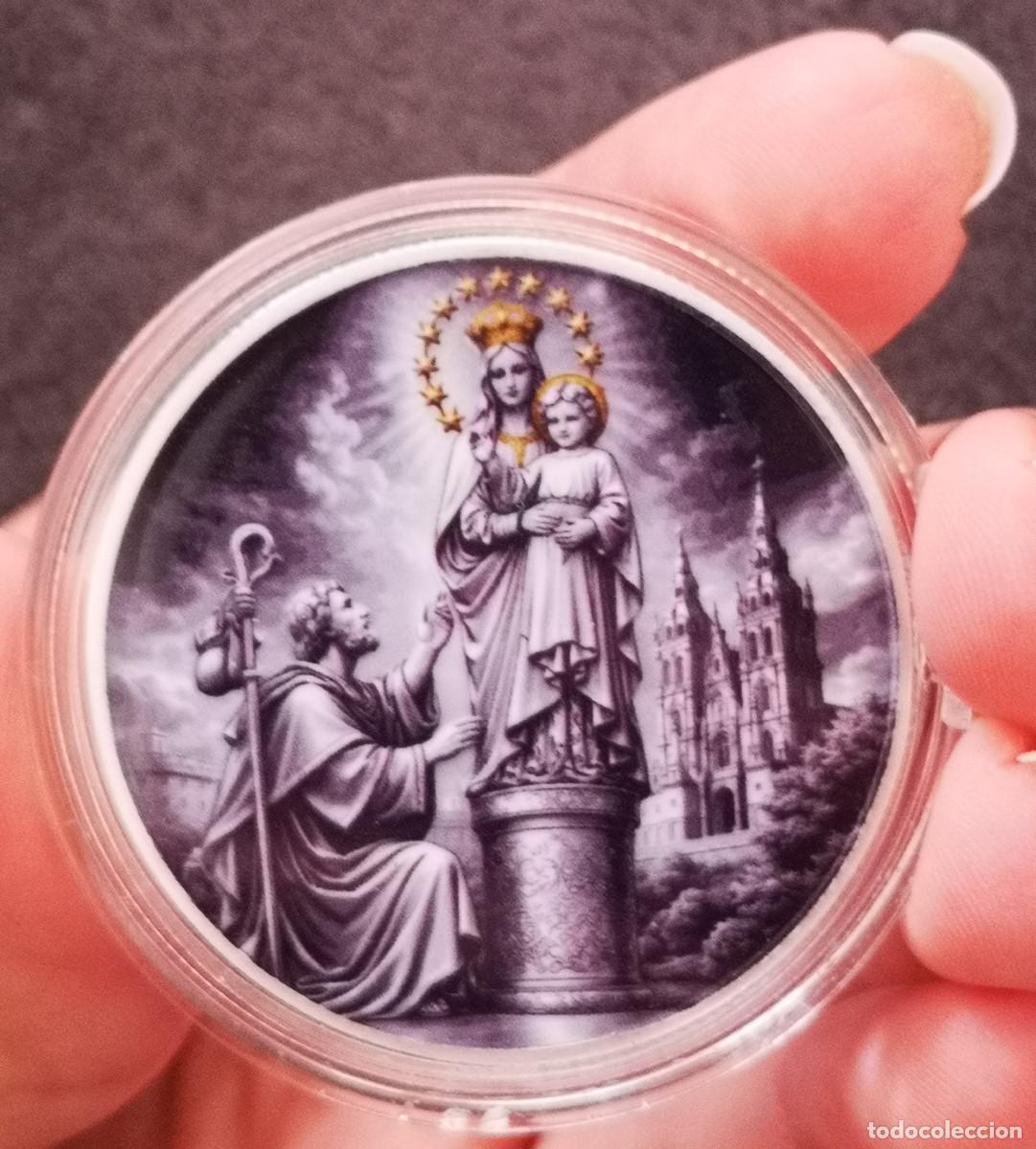 Medallas tem&aacute;ticas: Medalla Virgen del Pilar y Santiago Ap&oacute;stol colecci&oacute;n 2026