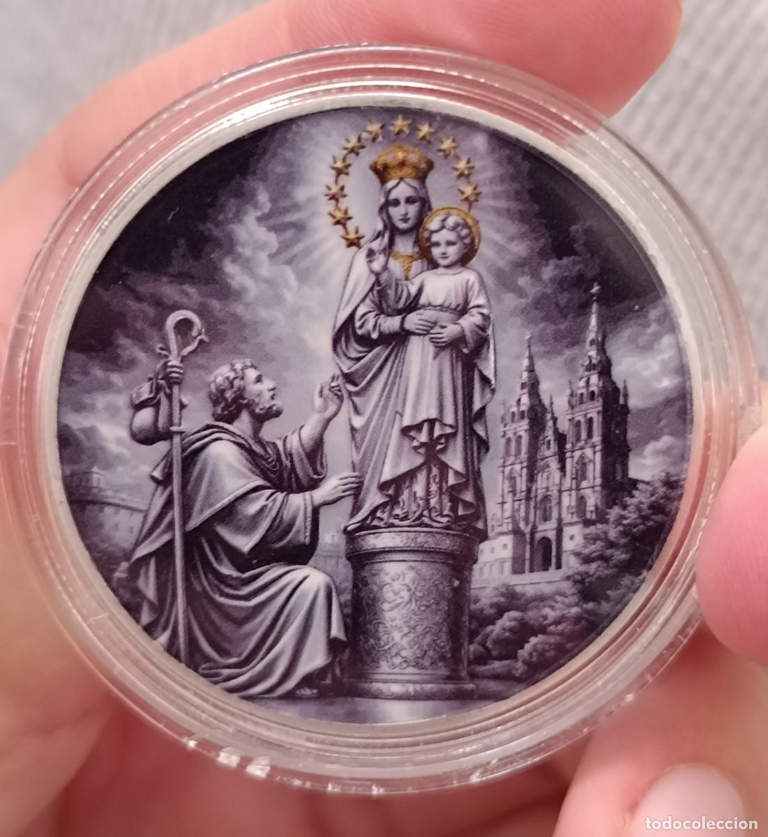 Medallas tem&aacute;ticas: Medalla Virgen del Pilar y Santiago Ap&oacute;stol colecci&oacute;n 2026