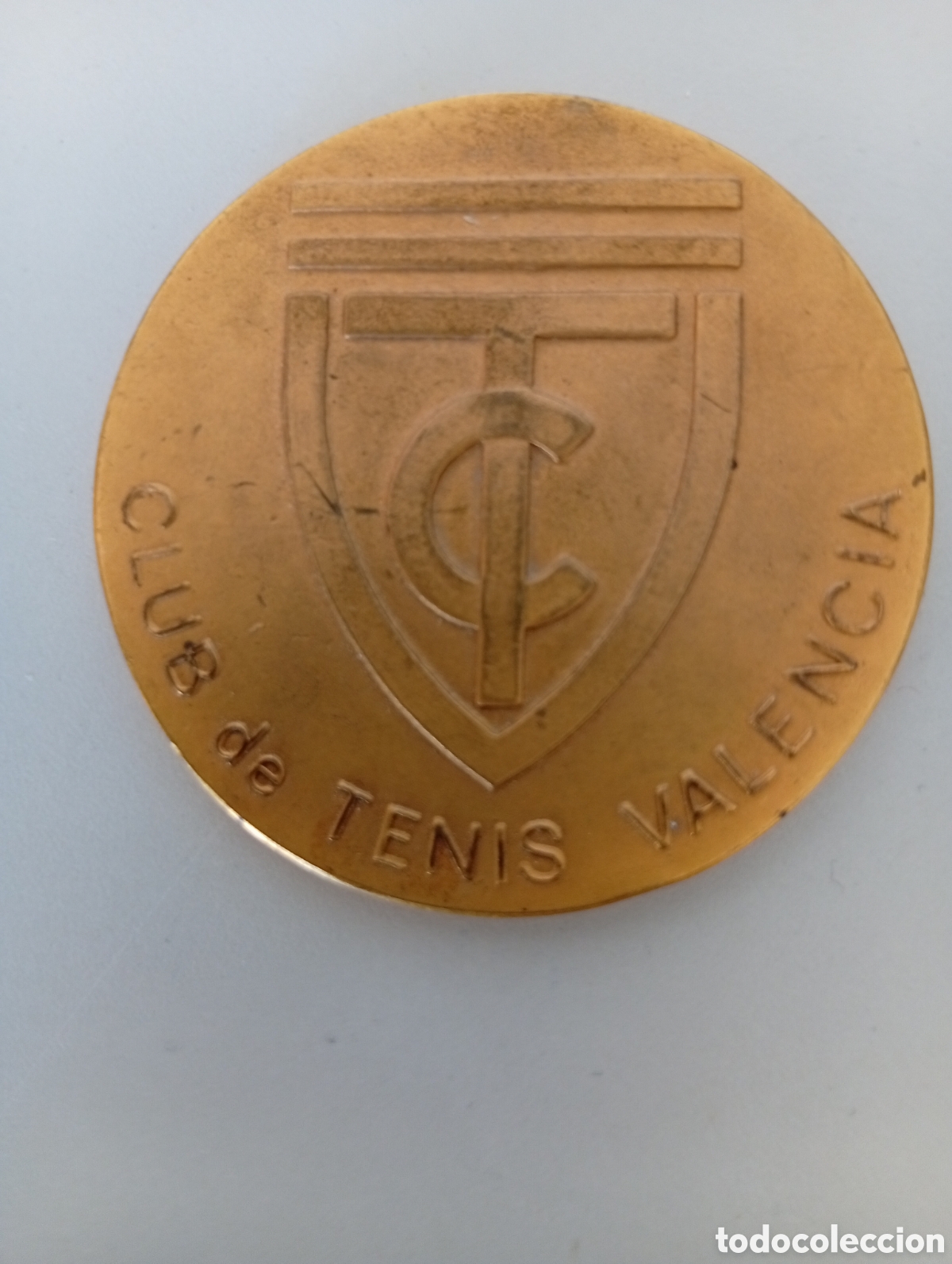 Medallas tem&aacute;ticas: Medalla conmemorativa club de tenis valencia 1972 campeonato social finalista