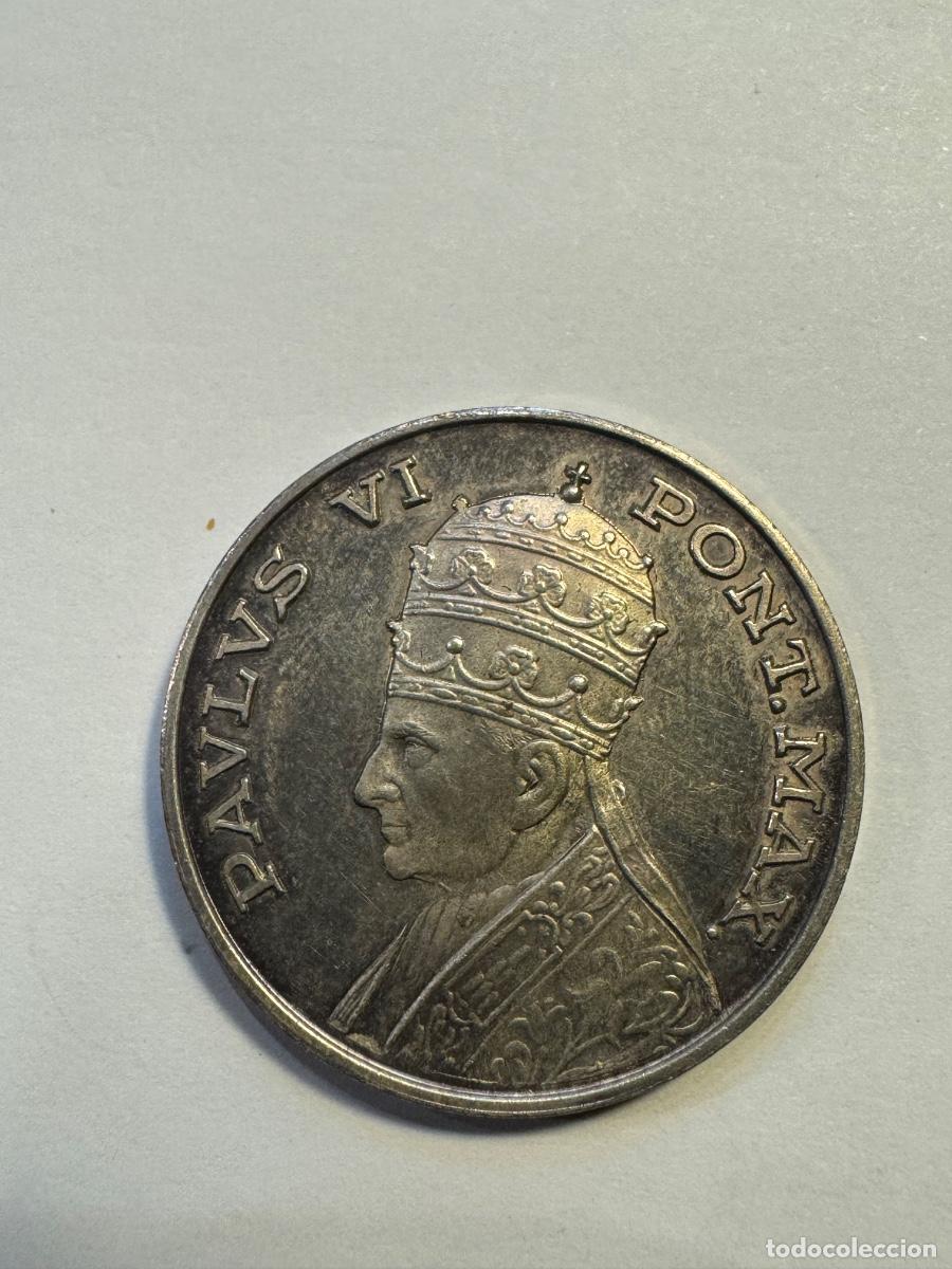 Medallas tem&aacute;ticas: MEDALLA DE PLATA PAPA PAULUS VI MICHELANGELO LA PIETA (G)