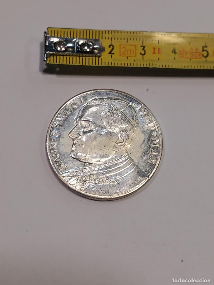 Medallas tem&aacute;ticas: MONEDA MEDALLA JUAN PABLO II / COMPRA M&Iacute;NIMA 5&euro;