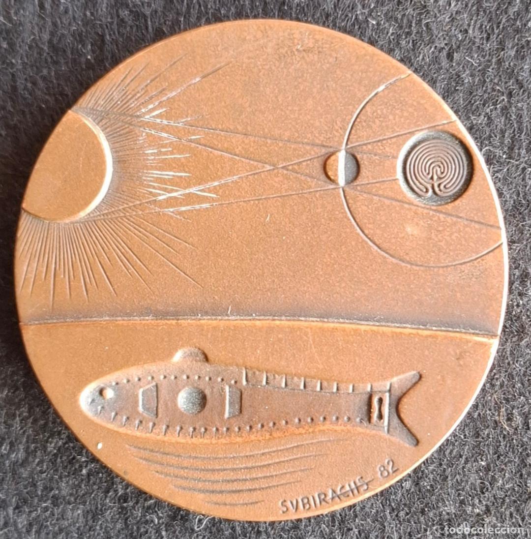 Medallas tem&aacute;ticas: (MEDN-260400)Generalitat de Catalunya.Medalla Narc&iacute;s Monturiol - SUBIRACHS 82