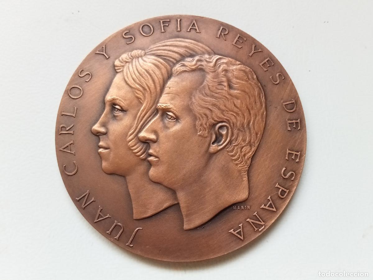 Medallas tem&aacute;ticas: MEDALLA JUAN CARLOS Y SOF&Iacute;A 22 NOVIEMBRE 1975