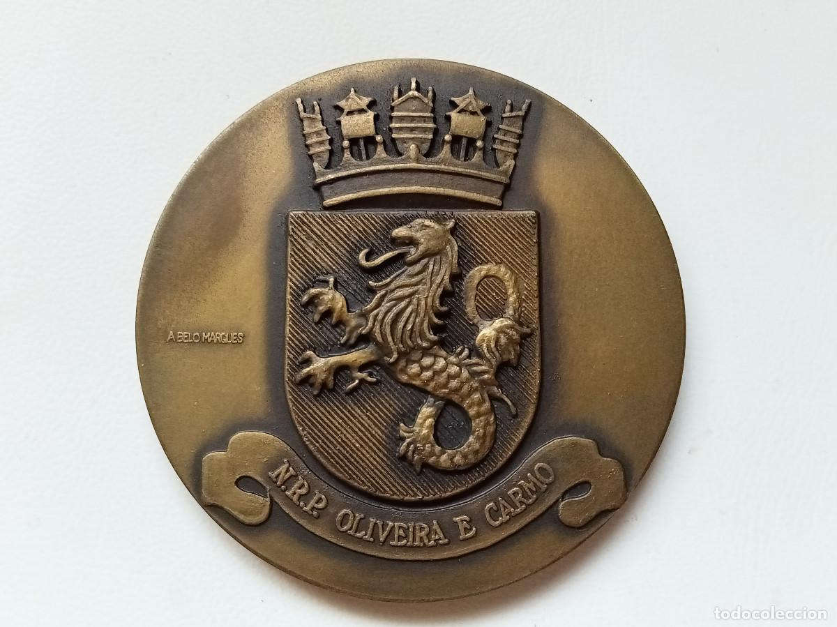 Medallas tem&aacute;ticas: MEDALLA MARINHA DE GUERRA PORTUGUESA NRP OLIVEIRA E CARMO