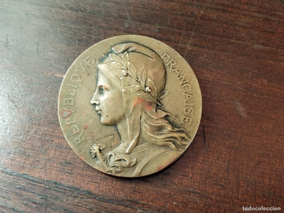 Medallas tem&aacute;ticas: Francia. Medalla de la Ville de Joinville le Pont. Para grabar en reverso. Siglo XIX.