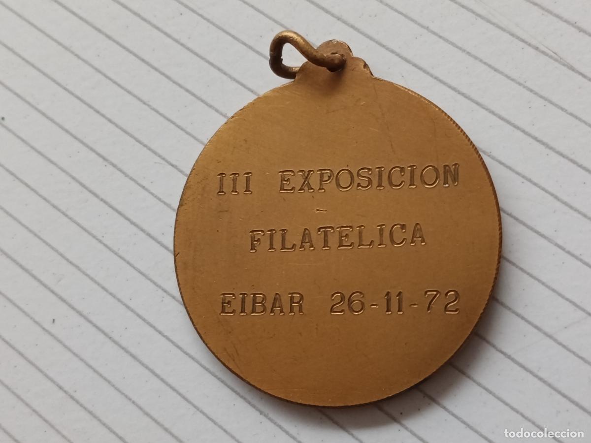 Medallas tem&aacute;ticas: III Exposici&oacute;n filat&eacute;lica de Eibar 1972 - Foto 2