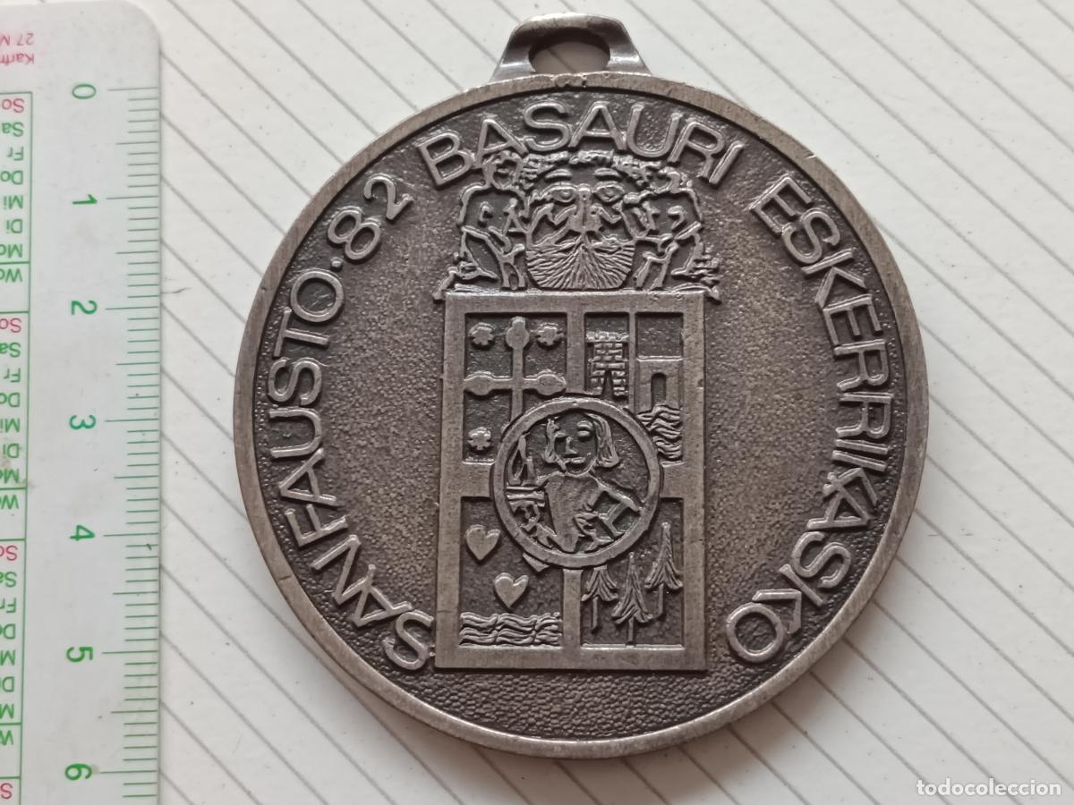 Medallas tem&aacute;ticas: Medalla Fiestas San Fausto 1982, Basauri, Vizcaya